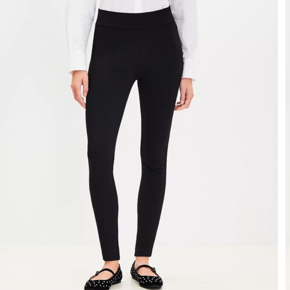 Loft black pointe pants